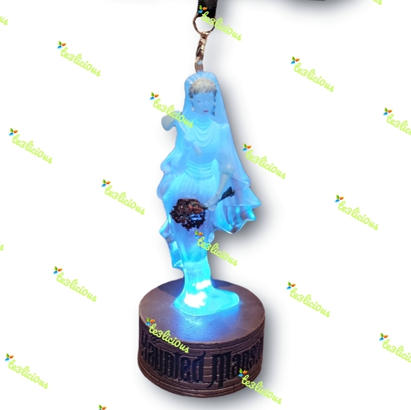 DISNEY PARKS HAUNTED MANSION CONSTANCE BRIDE LIGHT UP ORNAMENT - Picture 2 of 9